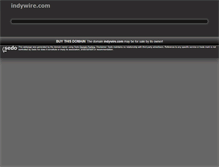 Tablet Screenshot of indywire.com